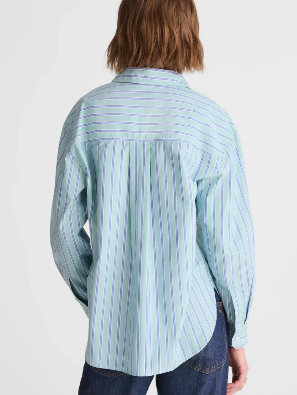 Madewell The Easy Shirt NY392 Size M NWT 100% Cotton - Picture 4 of 8